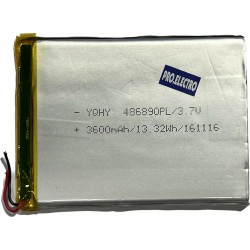 Battery batterie tablette tablet 486890PL 3.7V 3600mAh (70x90mm)
