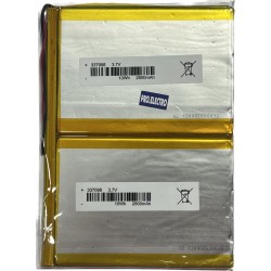 Battery batterie tablette 337098 3.7V 2800mAh 10Wh (100x140mm)