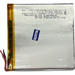 Battery batterie tablette 1ICP/4/92/92 3.7V 4000mAh (90x90mm)
