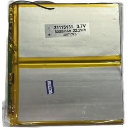 Battery batterie tablette 31115131 3.7V 6000mAh (125x135mm)