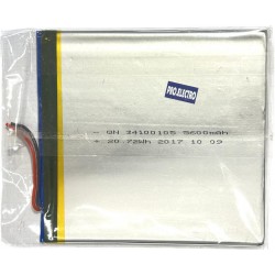 Batterie tablette 34100105 5600mAh (105x110mm)