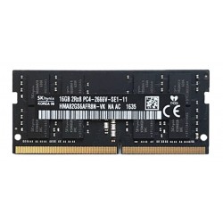 Barrette memoire RAM DDR4 SK Hynix 16Gb 16Go 16 GODDR4 PC4-2666V-SE1-11 SODIMM HMA82GS6DJR8N