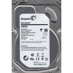 Disque dur desktop 3.5pouce 3T Seagate ST3000DM001 1ER166-044