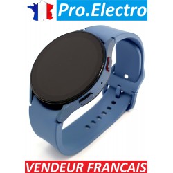 Galaxy Watch 5 44mm GPS SM-R910 Bleu Sport band Bleu - Très bon état montre connectée original