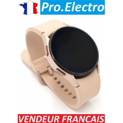 Galaxy Watch 4 40mm SM-R865F 4G LTE Or Rose Sport band Rose - État correct montre connectée original