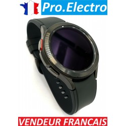 Galaxy Watch 4 Classic 42mm 4G LTE SM-R885F Graphite Sport band Noir - Très bon état montre connectée...