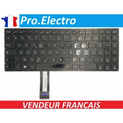 Keyboard clavier AZERTY Asus S405CA 0KNB0-4106FR00 MP-12F36F0-920W