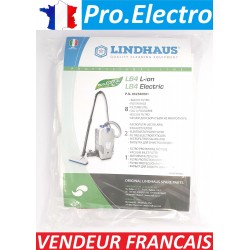 Pack 8 sac+filtre:FILTER BAGS LINDHAUS LB4 L-ion aspirateur sac poussière electrostatique protection moteur