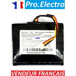 BATTERY batterie GPS TOMTOM 4EN42 4EN52 Z1230 KL1 Maxell ICP553443 1ICP6/3443