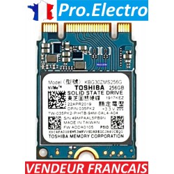 SSD Dique dur DELL Inspiron P76F001 TOSHIBA KBG30ZMS256G disque SSD 256Go M.2 PCI Express 3.1 NVMe