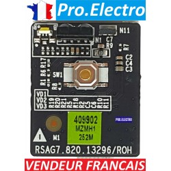 BUTTON bouton TV HISENSE 58E7NQ RSAG7.820.13296/ROH MZMH1