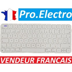 Original:Apple Magic Keyboard 3 QWERTY sans fils A2450 Silver spain