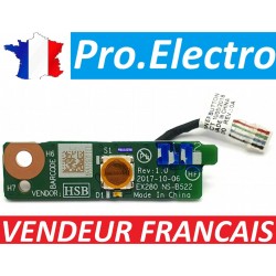 Bouton button power LENOVO ThinkPad x280 NS-B522 DC02001WT00