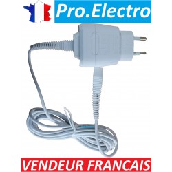 Chargeur alimentation pour épilateur braun silk-epil série 7 5210 5377 12V 400ma