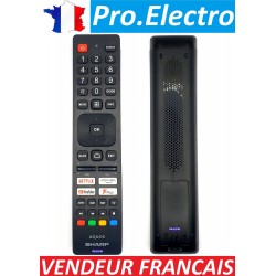 original REMOTE Télé-commande TV SHARP AQUOS AN4512-C