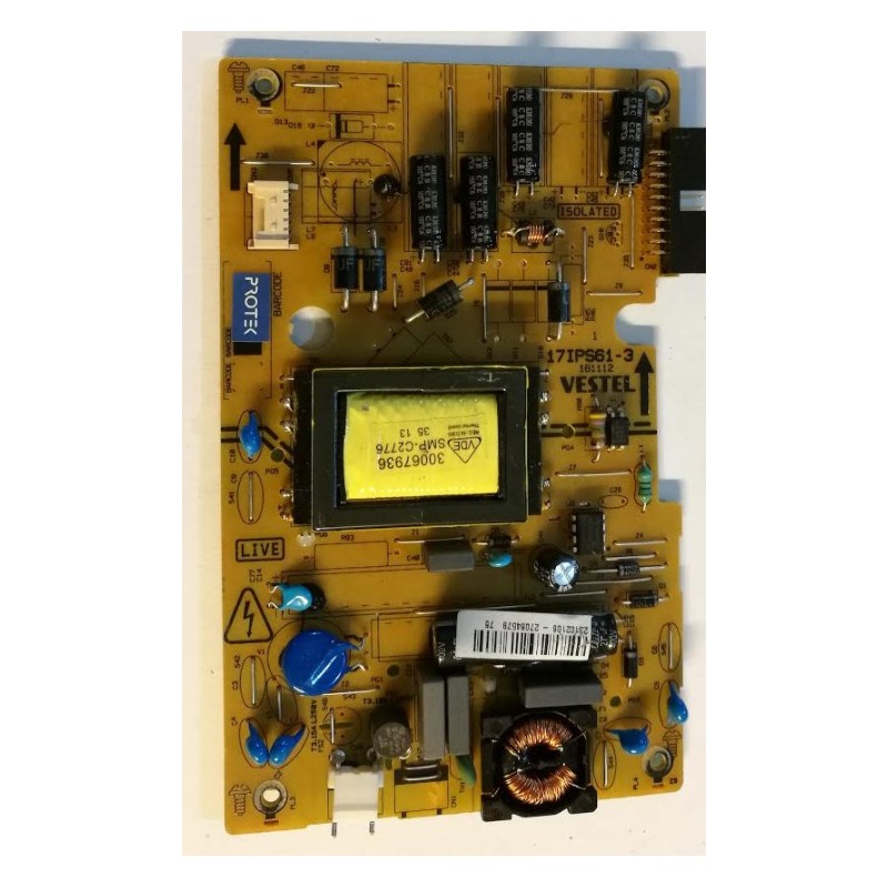 PSU carte alimentation TV BRANDT B2418HD 17IPS61-3 161112