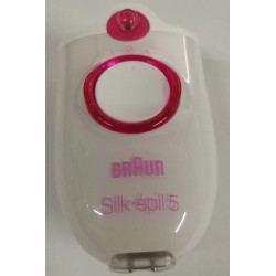 Corps, moteur d'epilateur Braun silk-epil 5185wd + bikini