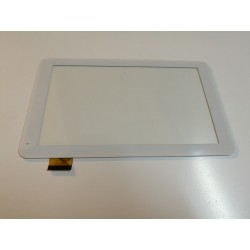 blanc: ecran tactile touchscreen digitizer Majestic Tab492 tab493 3G