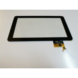 noir: ecran tactile touchscreen digitizer Polaroid MIDC901PR002