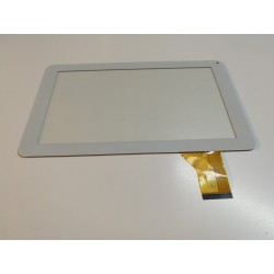 blanc: ecran tactile touchscreen digitizer Majestic TAB-392 PC