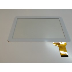 blanc:ecran tactile touchscreen digitizer MPMAN MP10 QUAD 10