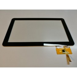 noir: ecran tactile touchscreen digitizer POLAROID MID1014 (connecteur 12 pin)