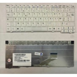 Clavier AcerTravelMate TM3000 TM3001 TM3002 9J.N4282.R0F Blanc layout FR