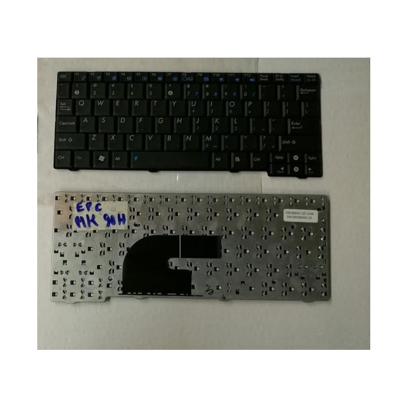 Clavier Asus Eee PC MK90 MK90H V091962AS1 Noir layout US