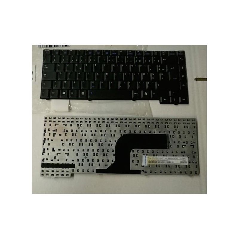 Clavier Asus A3A A3E A3V A3H G2 F5 F5R MP-07B36F0-5283 Noir layout FR