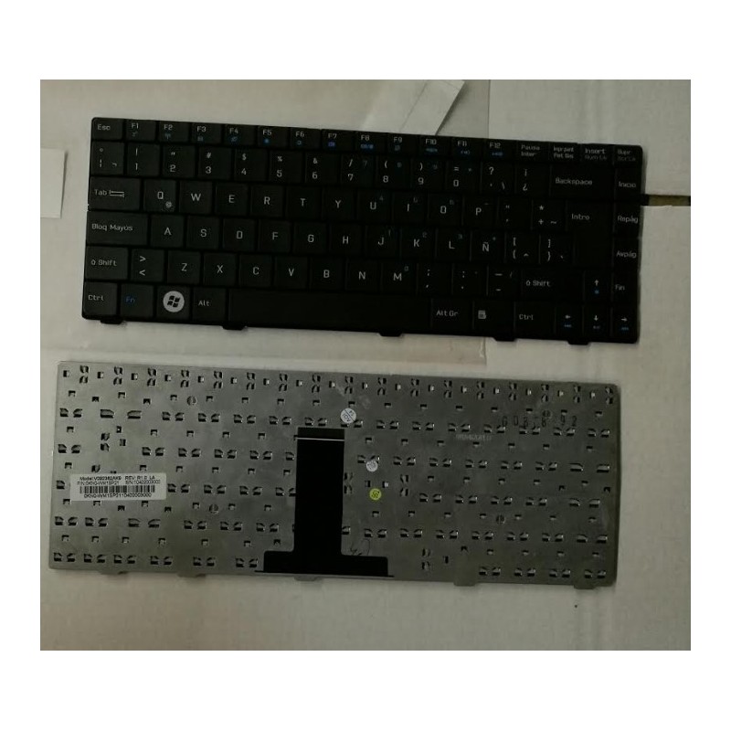 Clavier Asus F80 F80S F80CR F80Q F80L F81 F81S F83SE X82 X85 X88 V092362AK9 Noir layout LA