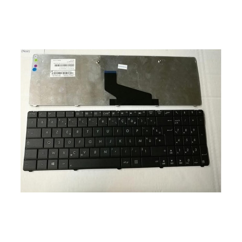 Clavier Asus K53 K53E K53S K53U K53Z K53BY V118502AK4 Noir layout FR