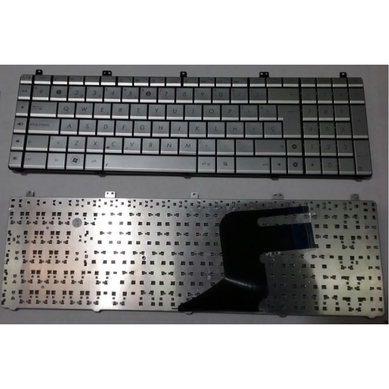 Clavier Asus N55S N55 N55X N55SF N55SL Silver layout SP