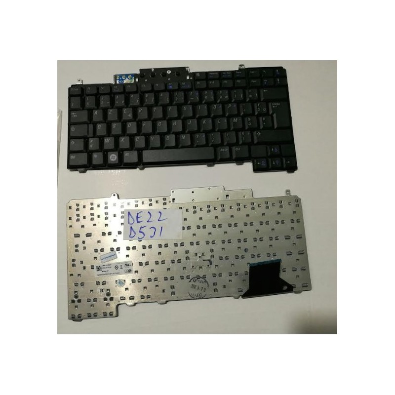 Clavier Dell Latitude D531 CW640 0CT035 K060425F Noir layout FR
