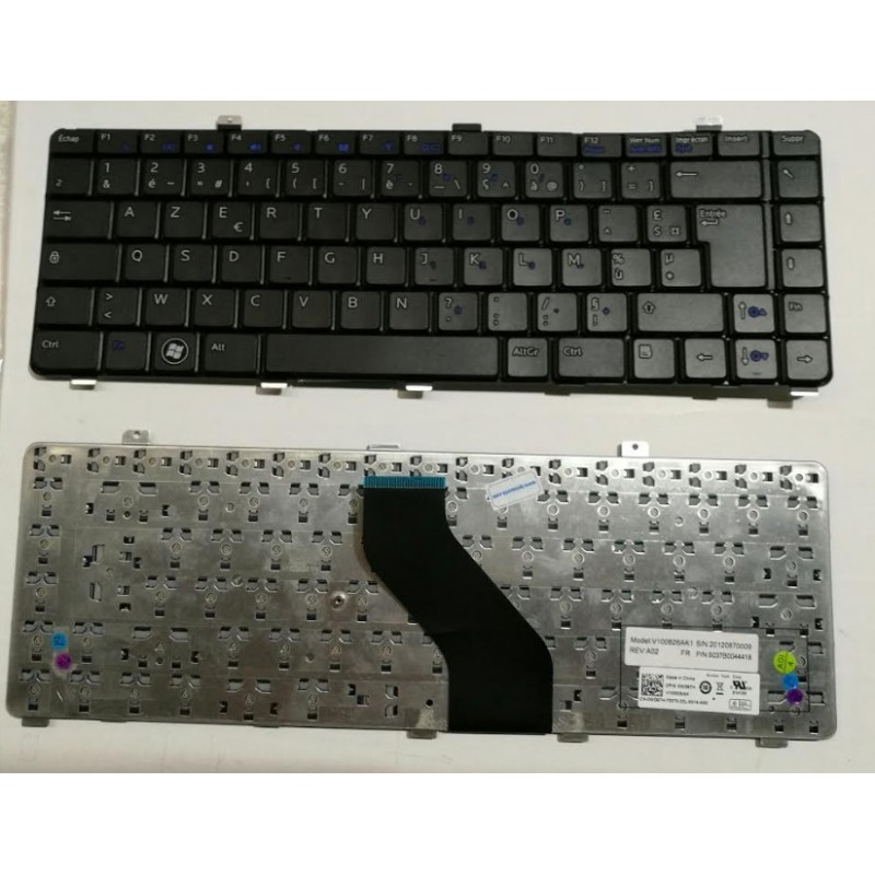 Clavier Dell Vostro V13 V13Z V130 0WG67H Noir layout FR