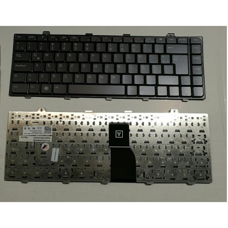 Clavier DELL Studio 1450 1455 1457 1458 NSK-DJG1E Noir layout LA