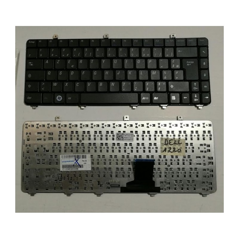 Clavier Dell vostro 1220 0R377P Noir layout FR