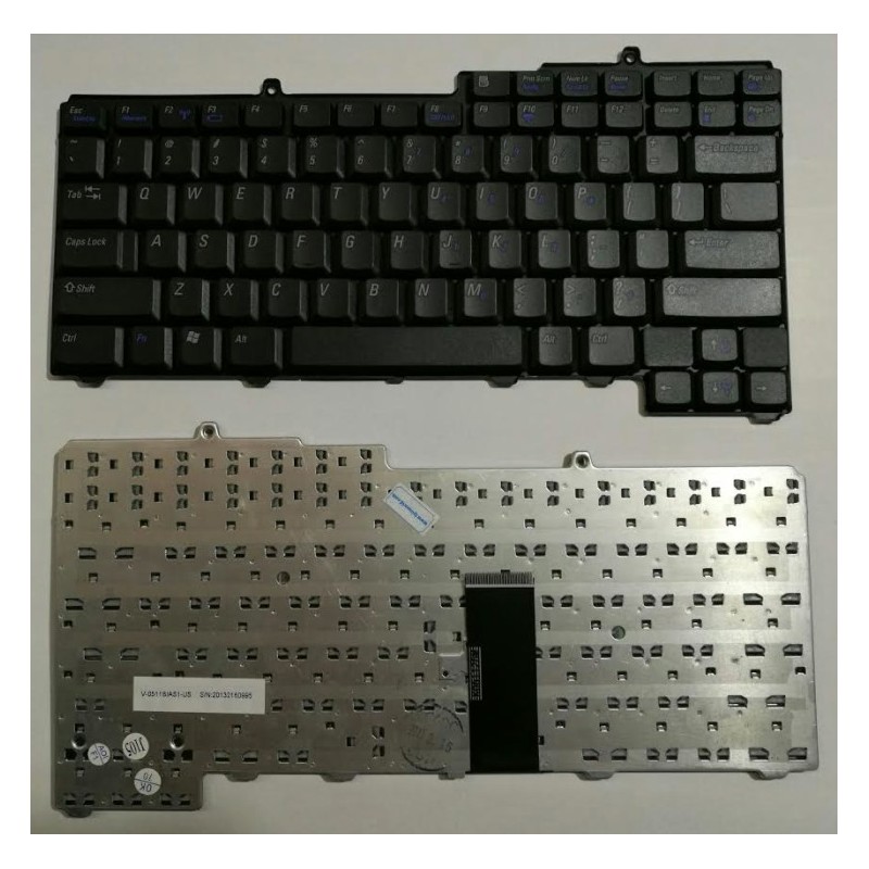 Clavier Dell Inspiron 6400 V-0511 BIAS1-US Noir layout US