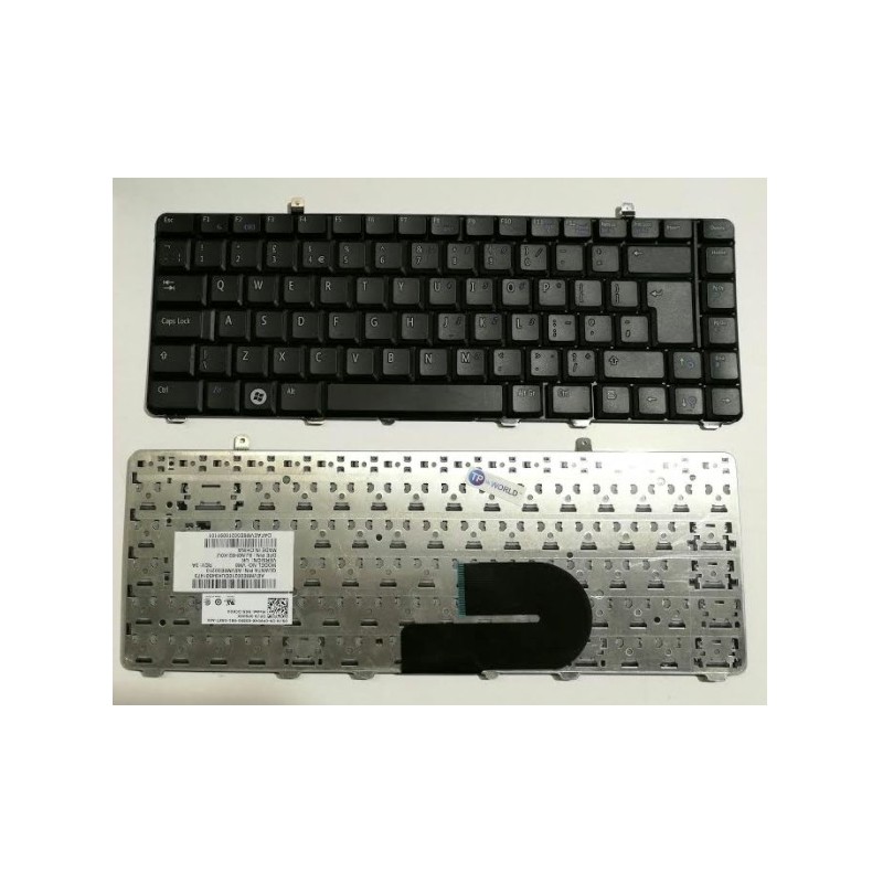 Clavier Dell A840 A860 1014 1015 1088 9J.N0H82.K0U Noir layout UK