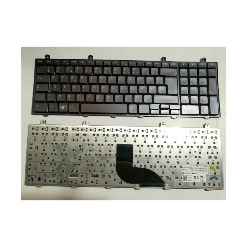 Clavier Dell Studio 17, 1745, 1747, 1749 V104025EK Noir layout FR