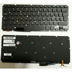 Clavier Dell XPS 14 L421 15 L521 NSK-L62BC 0F Noir + backlit layout FR