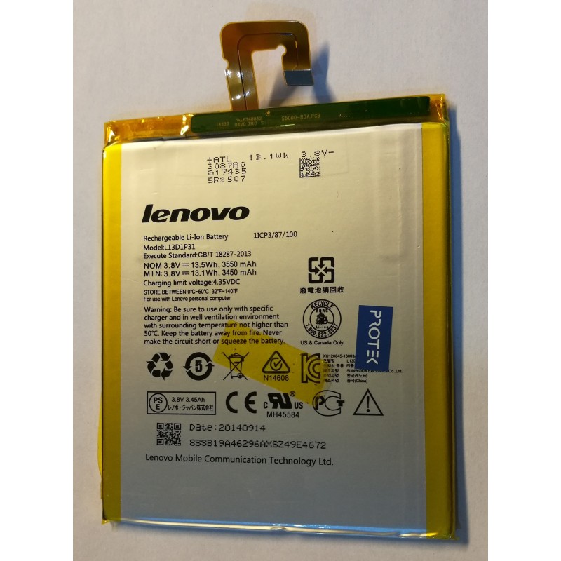 Batterie battery PC portable Asus s551l B31N1336 11.4V 48Wh