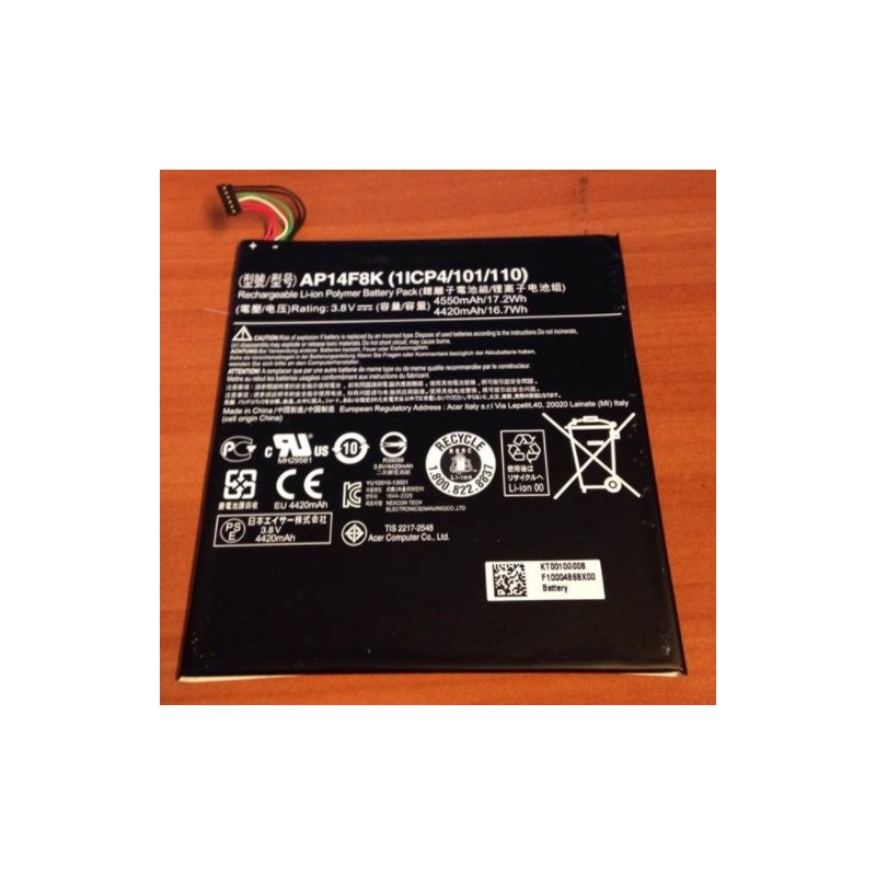 Bouton button power et voulume tablette Acer iconia one 8 A1-810